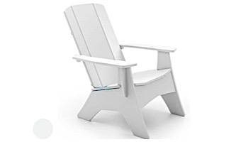 Ledge Lounger Mainstay Collection Outdoor Adirondack | White | LL-MS-A-WH | LL-MS-A-R-WH