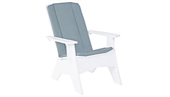 Ledge Lounger Mainstay Collection Outdoor Adirondack | White | LL-MS-A-WH | LL-MS-A-R-WH