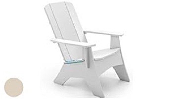 Ledge Lounger Mainstay Collection Outdoor Adirondack | Gray | LL-MS-A-GRY | LL-MS-A-R-GRY