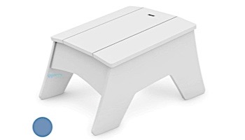 Ledge Lounger Mainstay Collection Outdoor Adirondack Ottoman | Sky Blue | LL-MS-AO-SB