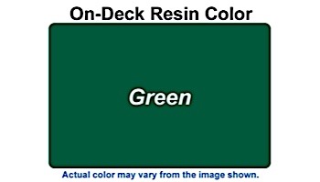 Ledge Lounger Mainstay Collection Outdoor Adirondack Ottoman | Green | LL-MS-AO-GN