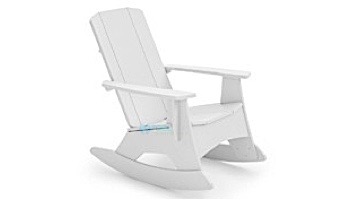 Ledge Lounger Mainstay Collection Outdoor Adirondack Rocker | Black | LL-MS-AR-BK