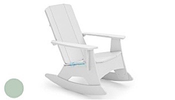 Ledge Lounger Mainstay Collection Outdoor Adirondack Rocker | Red | LL-MS-AR-RD