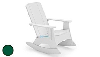 Ledge Lounger Mainstay Collection Outdoor Adirondack Rocker | White | LL-MS-AR-WH