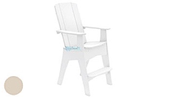 Ledge Lounger Mainstay Collection Outdoor Adirondack Tall | White | LL-MS-AT-WH