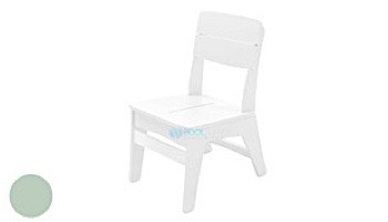 Ledge Lounger Mainstay Collection Outdoor Dining Side Chair | Sky Blue | LL-MS-DC-SB