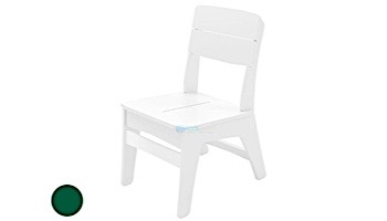 Ledge Lounger Mainstay Collection Outdoor Dining Side Chair | Green | LL-MS-DC-GN