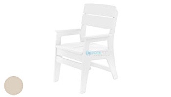 Ledge Lounger Mainstay Collection Outdoor Dinning Armchair | Red | LL-MS-DCA-RD