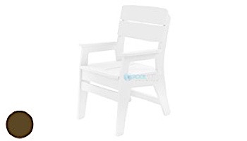 Ledge Lounger Mainstay Collection Outdoor Dinning Armchair | Red | LL-MS-DCA-RD
