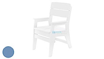 Ledge Lounger Mainstay Collection Outdoor Dinning Armchair | Red | LL-MS-DCA-RD