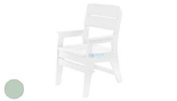 Ledge Lounger Mainstay Collection Outdoor Dining Armchair | White | LL-MS-DCA-WH