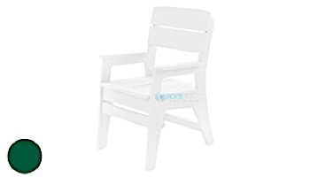 Ledge Lounger Mainstay Collection Outdoor Dinning Armchair | Red | LL-MS-DCA-RD