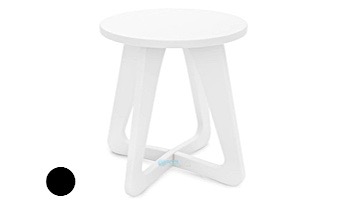 Ledge Lounger Mainstay Collection Outdoor Stool | Black | LL-MS-SL-BK