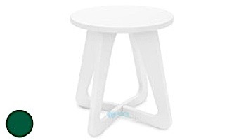 Ledge Lounger Mainstay Collection Outdoor Stool | White | LL-MS-SL-WH