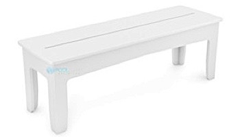 Ledge Lounger Mainstay Collection Outdoor 52" Dining Bench | Sky Blue | LL-MS-DB52-SB