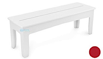 Ledge Lounger Mainstay Collection Outdoor 52" Dining Bench | Green | LL-MS-DB52-GN