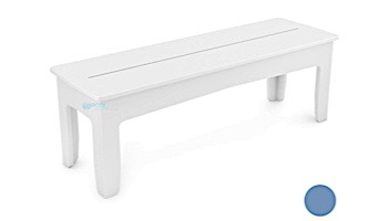 Ledge Lounger Mainstay Collection Outdoor 25" Dining Bench | Sky Blue | LL-MS-DB25-SB