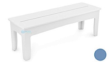 Ledge Lounger Mainstay Collection Outdoor 25" Dining Bench | Sky Blue | LL-MS-DB25-SB