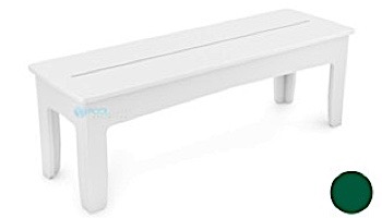 Ledge Lounger Mainstay Collection Outdoor 52" Dining Bench | Red | LL-MS-DB52-RD