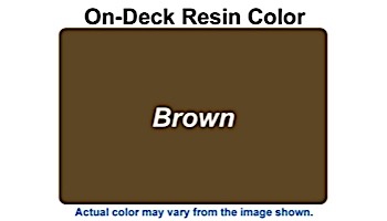 Ledge Lounger Mainstay Collection Outdoor 52" Dining Bench | Brown | LL-MS-DB52-BN