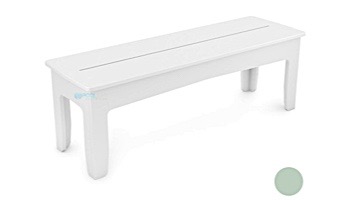 Ledge Lounger Mainstay Collection Outdoor 52" Dining Bench | Sage Green | LL-MS-DB52-SG