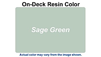 Ledge Lounger Mainstay Collection Outdoor 52" Dining Bench | Sage Green | LL-MS-DB52-SG