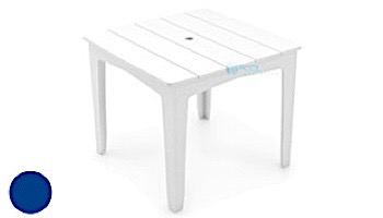 Ledge Lounger Mainstay Collection 36" Square Outdoor Dining Table | Gray | LL-MS-DT-36SQ-GRY