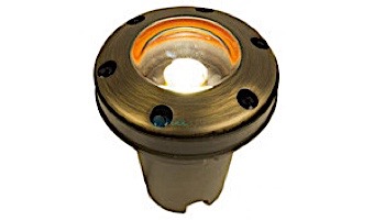 FX Luminaire FC Well Light | 9 LED, 50W, Antique Bronze | Ring Grate | FC-ZD-9LED-RG-AB