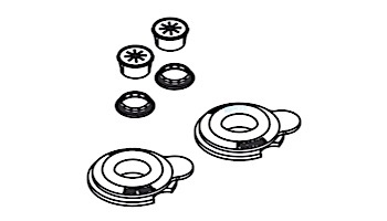 Jandy JXi Jacket Hole Plug Kit | R0591800