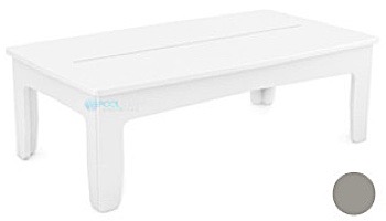 Ledge Lounger Mainstay Collection Outdoor Rectangular Coffee Table | Sky Blue | LL-MS-CT-RT-SB