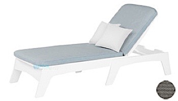 Ledge Lounger Mainstay Collection Outdoor Chaise Cushion | Standard Fabric Oyster | LL-MS-C-C-STD-4642