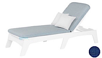 Ledge Lounger Mainstay Collection Outdoor Chaise Cushion | Standard Fabric Oyster | LL-MS-C-C-STD-4642