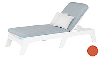 Ledge Lounger Mainstay Collection Outdoor Chaise Cushion | Standard Fabric Oyster | LL-MS-C-C-STD-4642