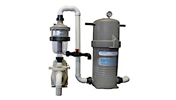 Waterco Dual Stage Filtration System | Multi Cyclone + 270 Sq. Ft. Cartridge Filter | 217270NA-200370