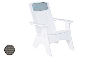 Ledge Lounger Mainstay Collection Outdoor Adirondack Headrest Cushion | Standard Fabric Oyster | LL-MS-A-P-STD-4642