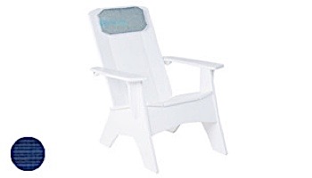 Ledge Lounger Mainstay Collection Outdoor Adirondack Headrest Cushion | Standard Fabric Oyster | LL-MS-A-P-STD-4642