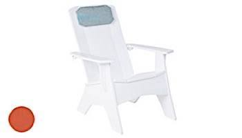 Ledge Lounger Mainstay Collection Outdoor Adirondack Headrest Cushion | Standard Fabric Oyster | LL-MS-A-P-STD-4642