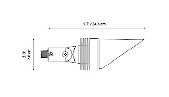 FX Luminaire DE LED Down Light | Bronze Metallic | Zone Dimming with Color | Mini Mount | DEZDCBZ