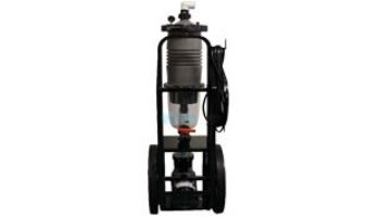 Waterco Ultra-Vac Filtration Portable Cart | 1HP Pump 100 Sq. Ft. MultiCyclone Style Trimline Filter - 30 Micron | 16V1167