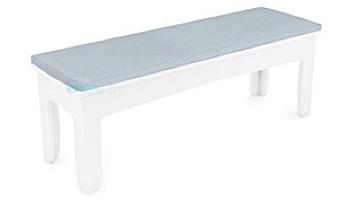 Ledge Lounger Mainstay Collection Outdoor 52" Dining Bench Cushion | Standard Fabric Oyster | LL-MS-DB52-C-STD-4642