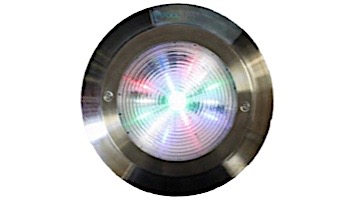 CCEI Lighting Plug-in-Pool System Noria PPX30 Color Underwater LED Light | Stainless Steel Escutcheon | PF10R25B/I