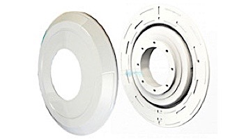 CCEI Lighting Plug-in-Pool System Adaptor and Escutcheon for Pentair/Hayward/Jacuzzi Niche | Gray | PF10R14U/G