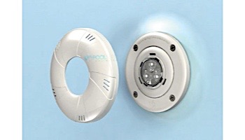 CCEI Lighting Plug-in-Pool System Mini Gaia PPX15 Color Underwater LED Light | Plastic Escutcheon | PK10R806