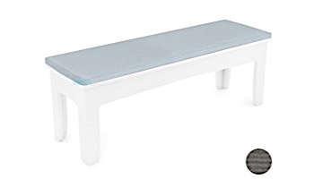 Ledge Lounger Mainstay Collection Outdoor 25" Dining Bench Cushion | Standard Fabric Charcoal Grey | LL-MS-DB25-C-STD-4644