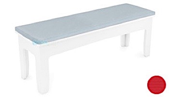 Ledge Lounger Mainstay Collection Outdoor 52" Dining Bench Cushion | Standard Fabric Mediterranean Blue | LL-MS-DB52-C-STD-4652