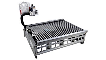 Raypak 406A Burner Tray with Natural Gas Valve IID | Electronic Ignition | 010410F