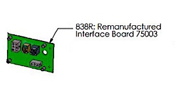 AutoPilot 75003 Interface Board Remanufactured | 838R