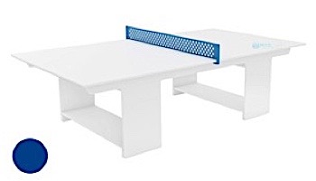 Ledge Lounger Outdoor Games Collection Ping Pong Table | Navy | Paddles and Net | LL-GM-PG-NY