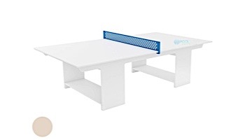 Ledge Lounger Outdoor Games Collection Ping Pong Table | Cloud | Paddles and Net | LL-GM-PG-CD