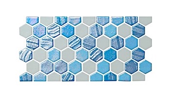 National Pool Tile Starburst Border Glass Tile | Smoke Gray | STA-SMOKE BDR